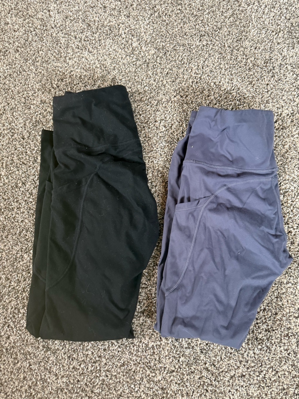 THE GYM PEOPLE Women’s Thick High Waist Yoga Pants with Pockets Size Small